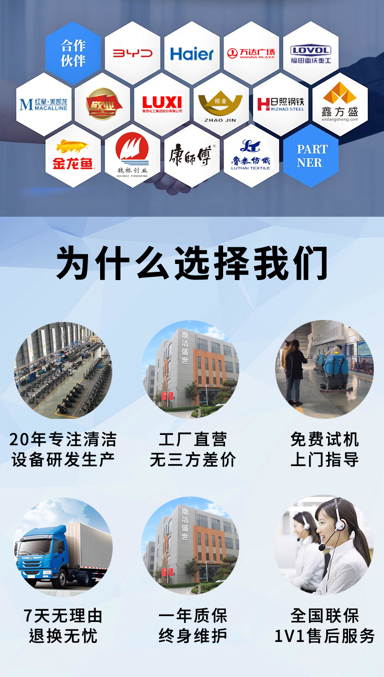 鼎潔盛世手推式洗地機H55 43